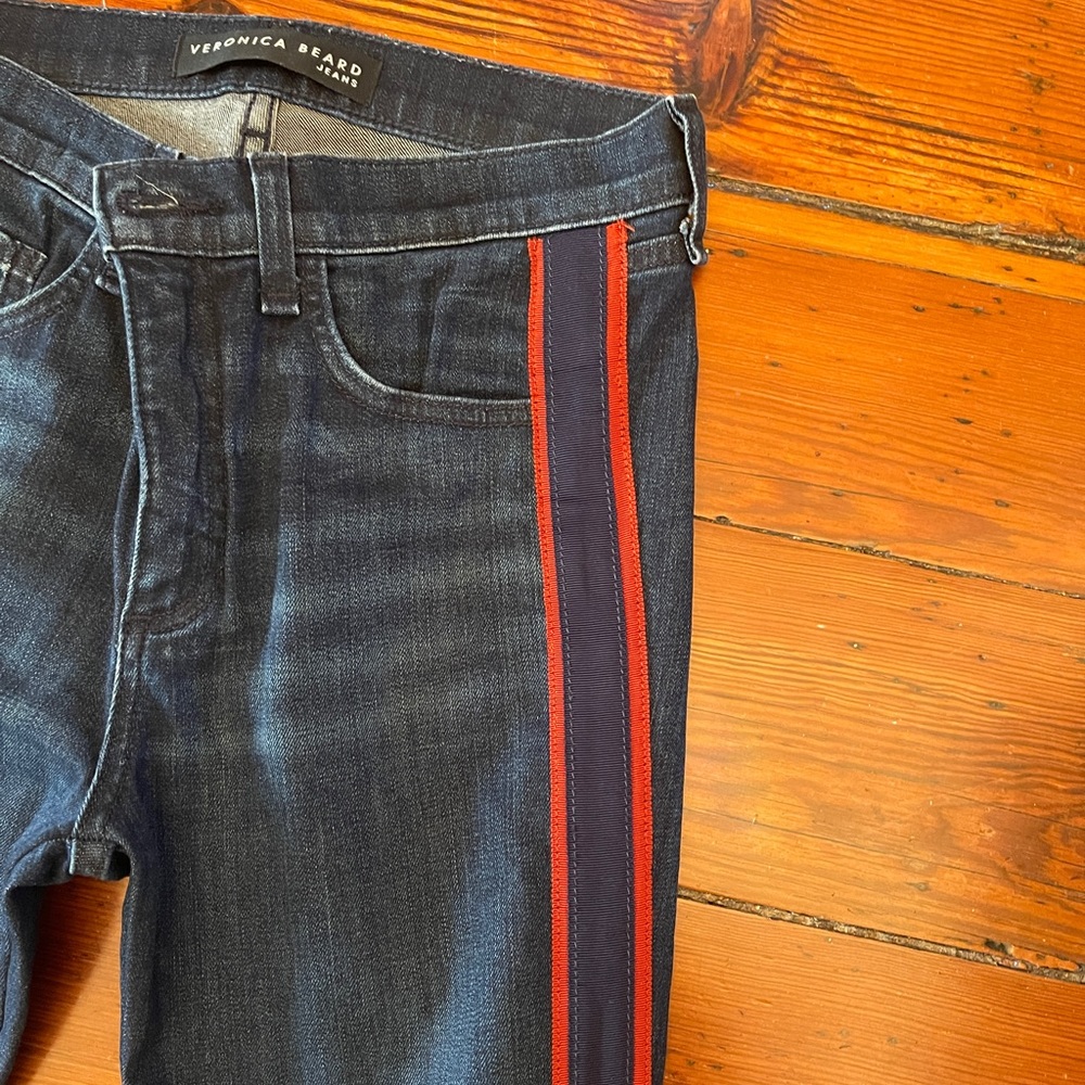 Veronica Beard Carly kick flare jeans